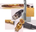 Collage photo of cables and connectors